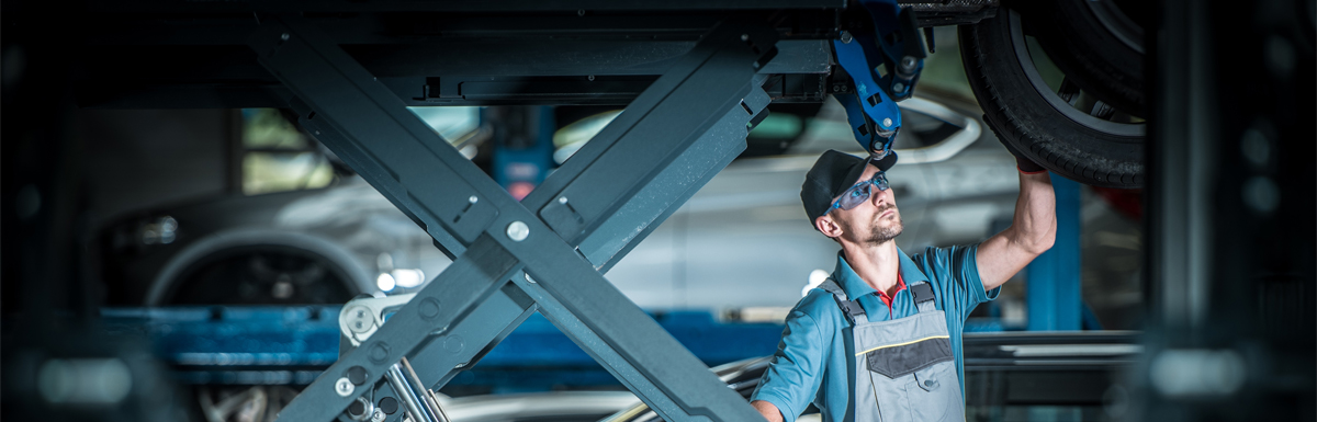 Mechanic doing some repair work on a vehicle - Car Repairs Preston